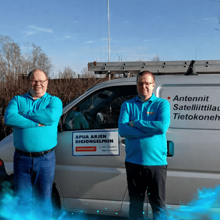 Digitalkkarit Pekka Takala ja Valtteri Suomela